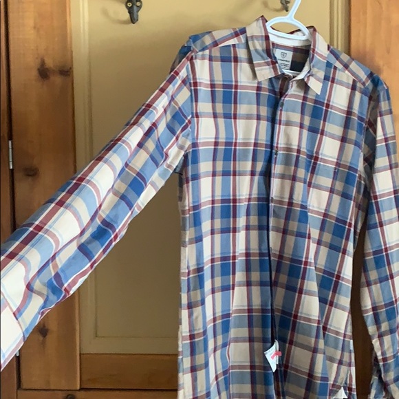 Cottonfield Casual Plaid Button Down - Large - Picture 3 of 4